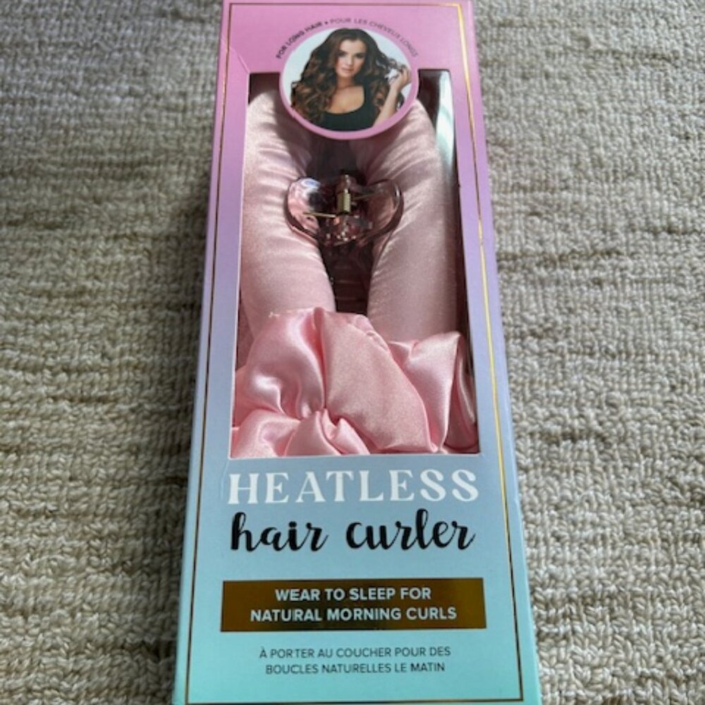 Heatless Hair Curler - Pink